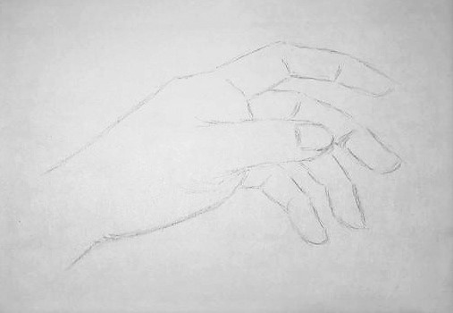 鉛筆で左手を描こう デッサンの基本を初心者の方へ丁寧に解説 イラスト日和