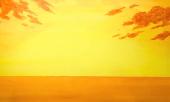 南国の夕焼けを描こう 初心者の方に夕暮れの描き方を丁寧に解説 イラスト日和